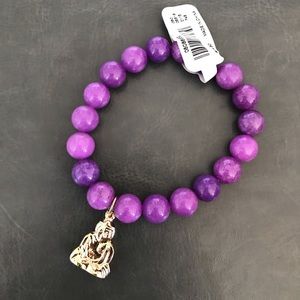 Express genuine stone stretch bracelet NWT